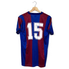 1979/80 Barcelone Domicile - Rexach 15 *PORTÉ* (M) - Iconic Football Shop