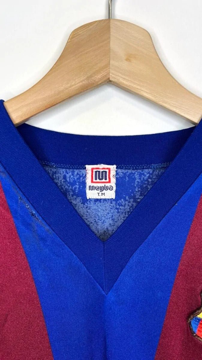 1979/80 Barcelone Domicile - Rexach 15 *PORTÉ* (M) - Iconic Football Shop