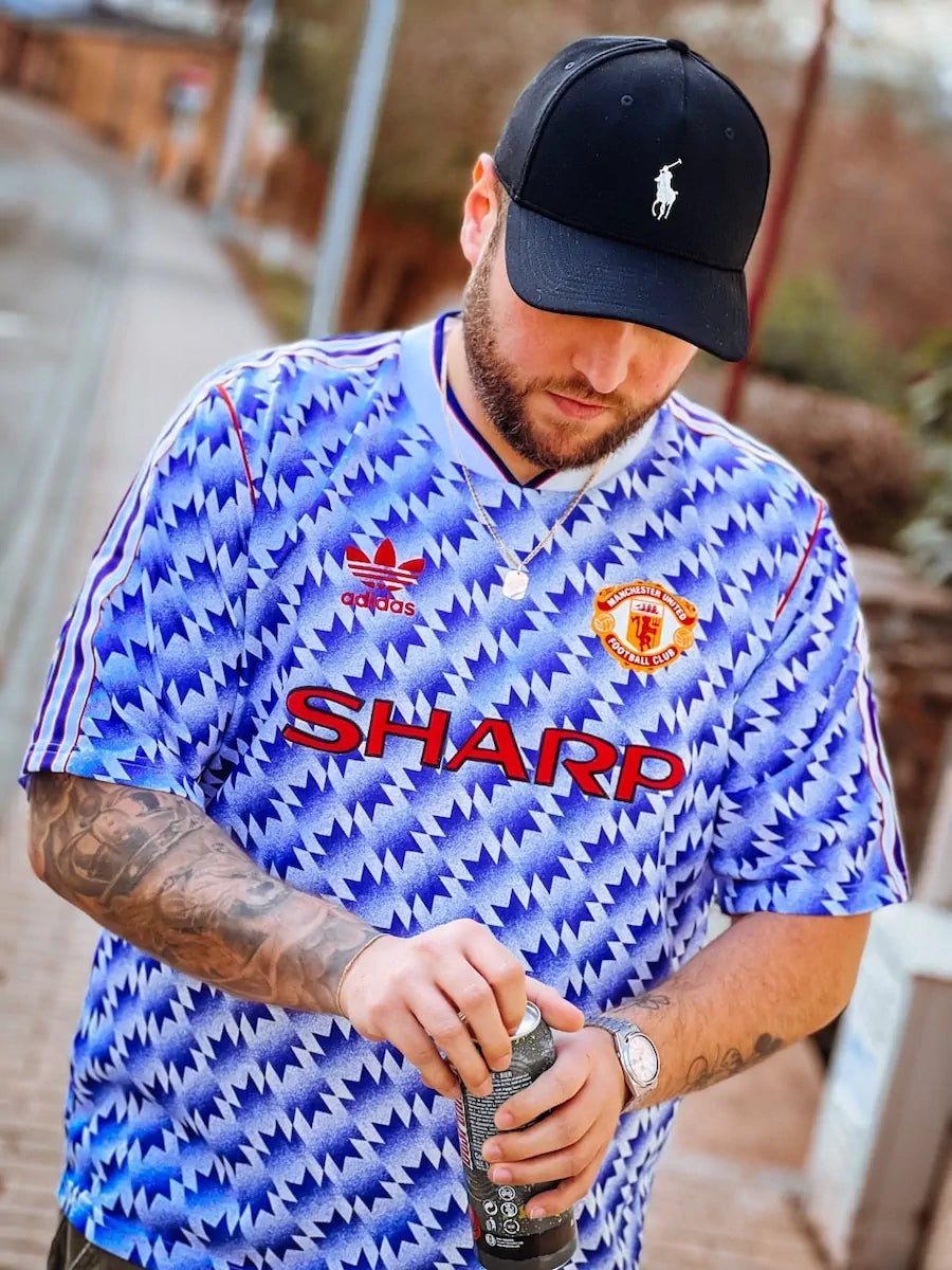 1990/92 Manchester United Extérieur (XL) - Iconic Football Shop