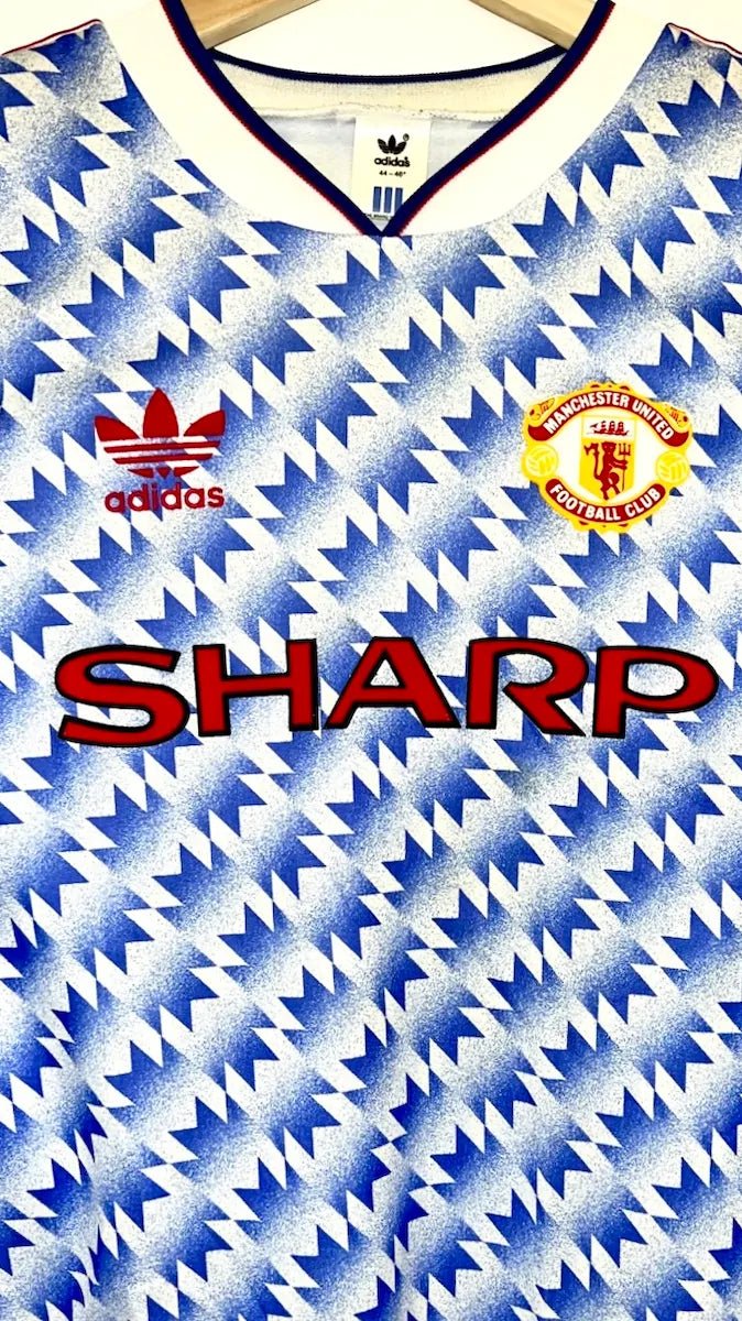 1990/92 Manchester United Extérieur (XL) - Iconic Football Shop