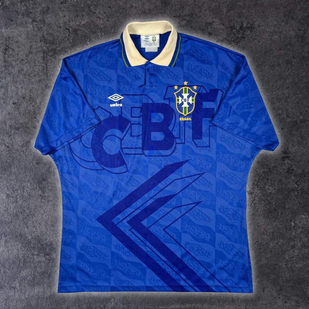 1991/94 Brésil Extérieur (XL) - Iconic Football Shop