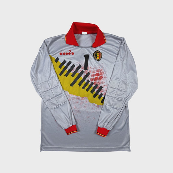1992/93 Belgique Goal Keeper - 1 *SIGNÉ* (XL) - Iconic Football Shop