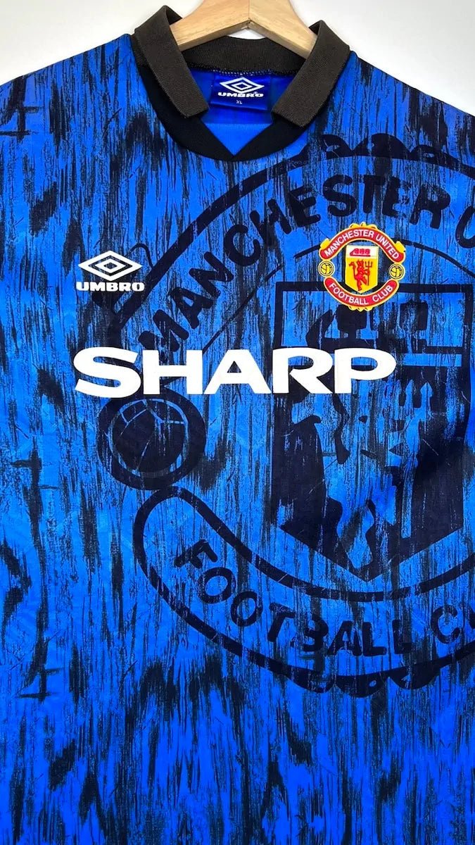 1992/93 Manchester United Extérieur (XL) - Iconic Football Shop