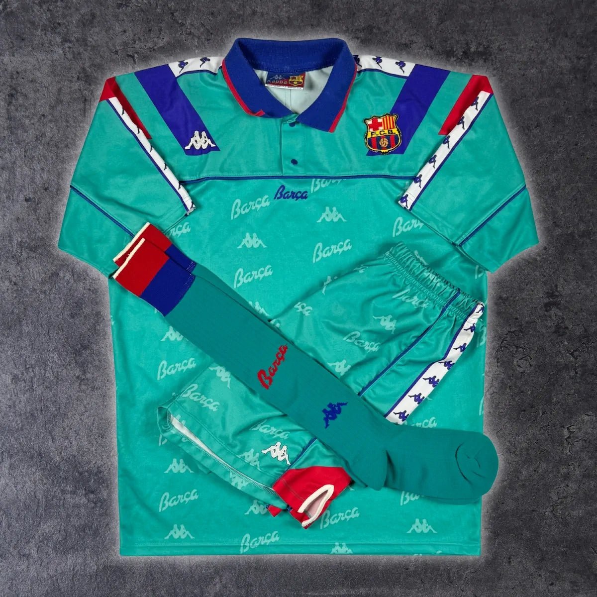 1992/95 Barcelone Extérieur *COMPLET* (XL) - Iconic Football Shop