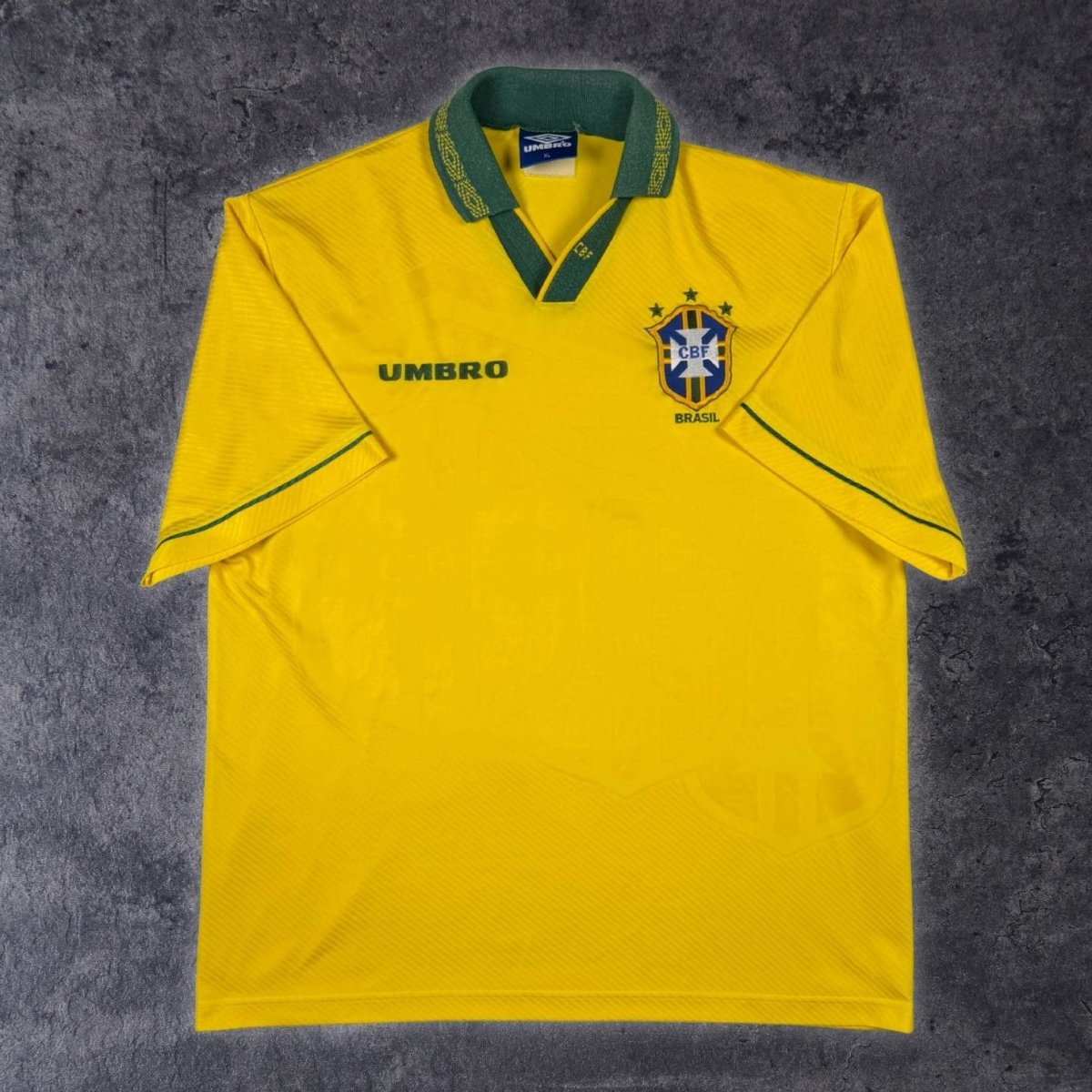 1993/94 Brésil Domicile (XL) - Iconic Football Shop