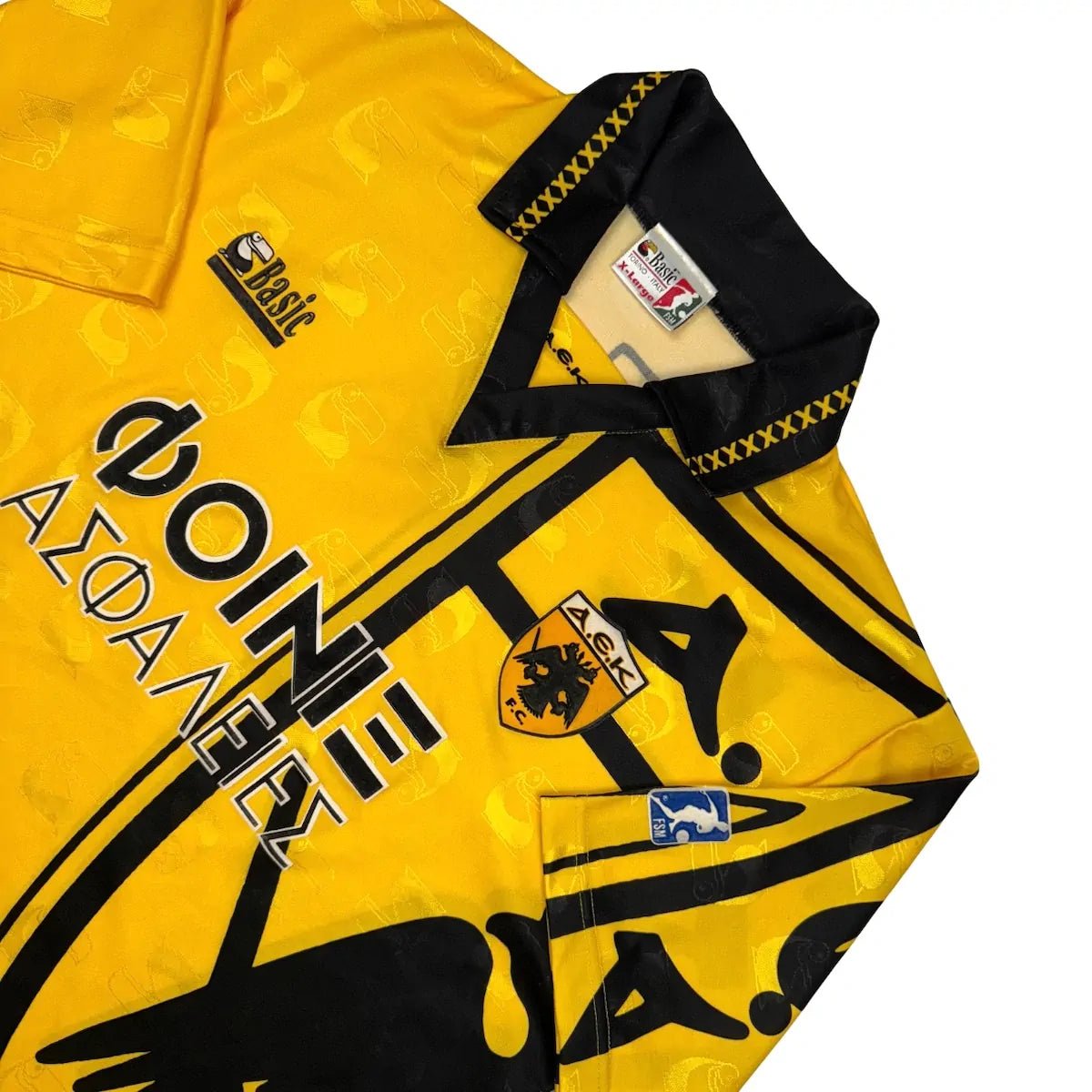 1993/95 AEK Athènes Domicile (XL) - Iconic Football Shop