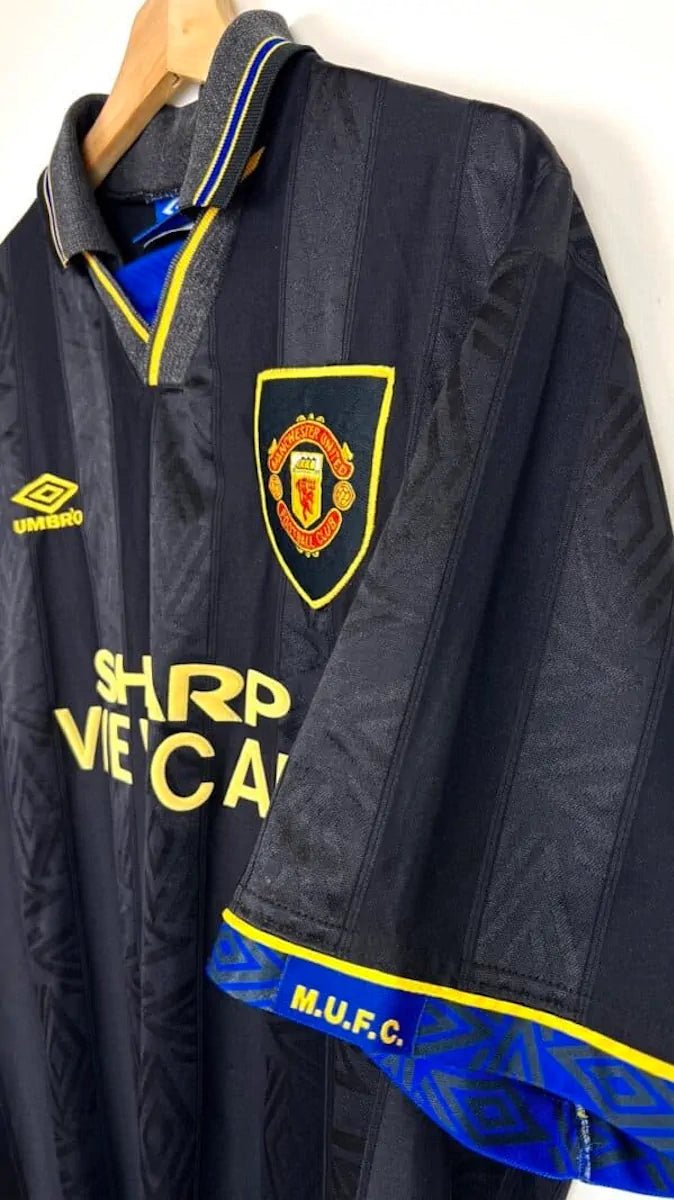 1993/95 Manchester United Extérieur (XL) - Iconic Football Shop