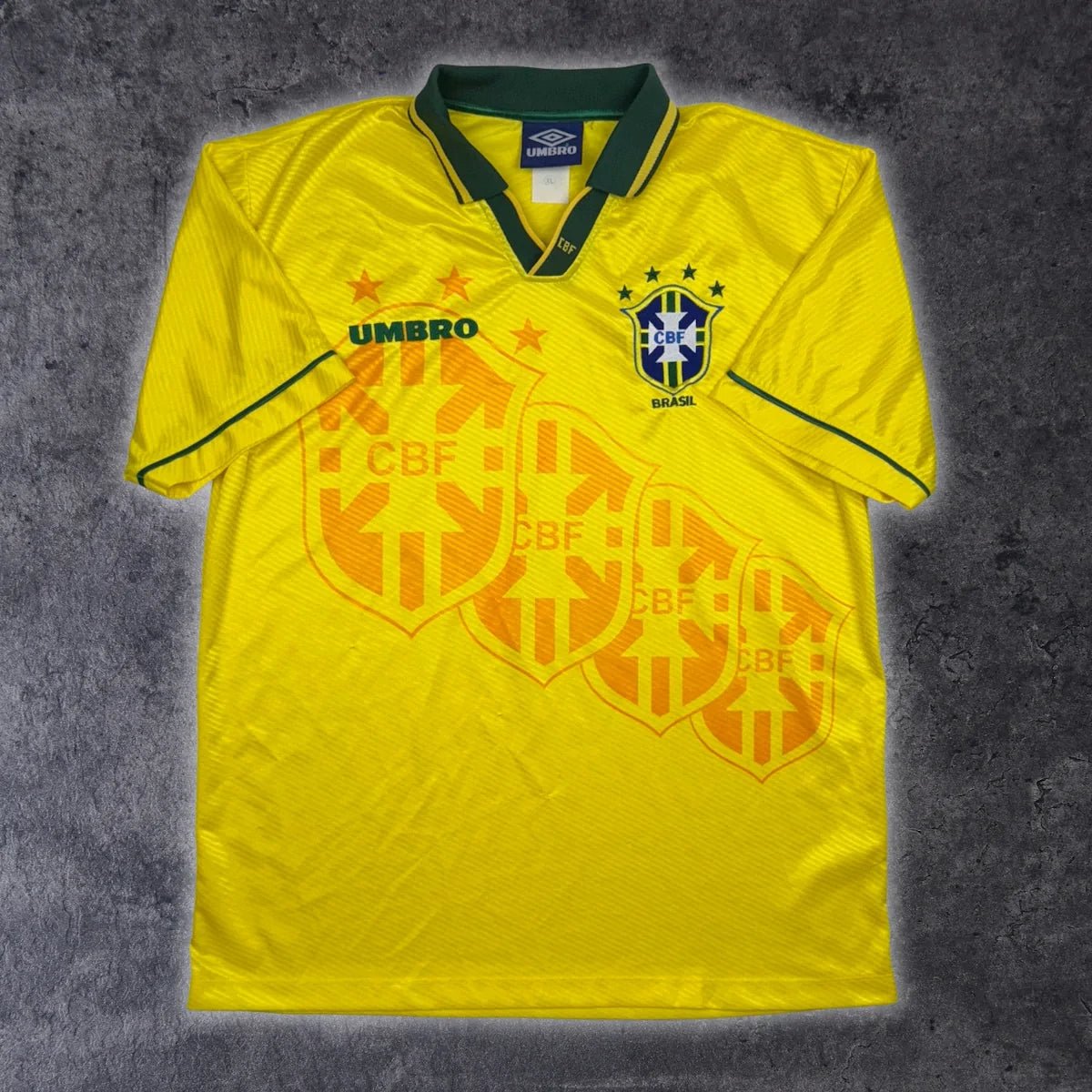1994/96 Brésil Domicile (XL) - Iconic Football Shop