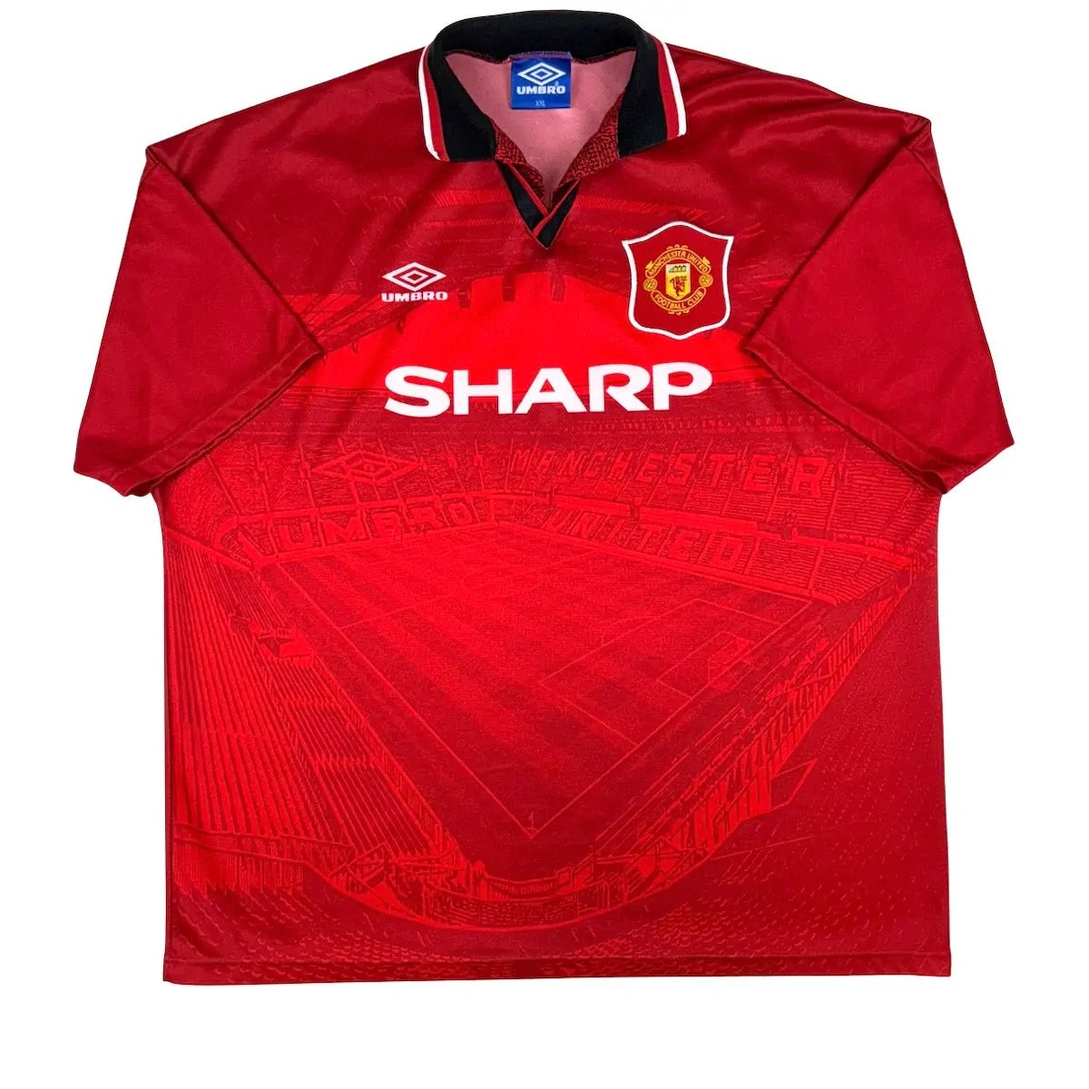 1994/96 Manchester United Domicile (2XL) - Iconic Football Shop