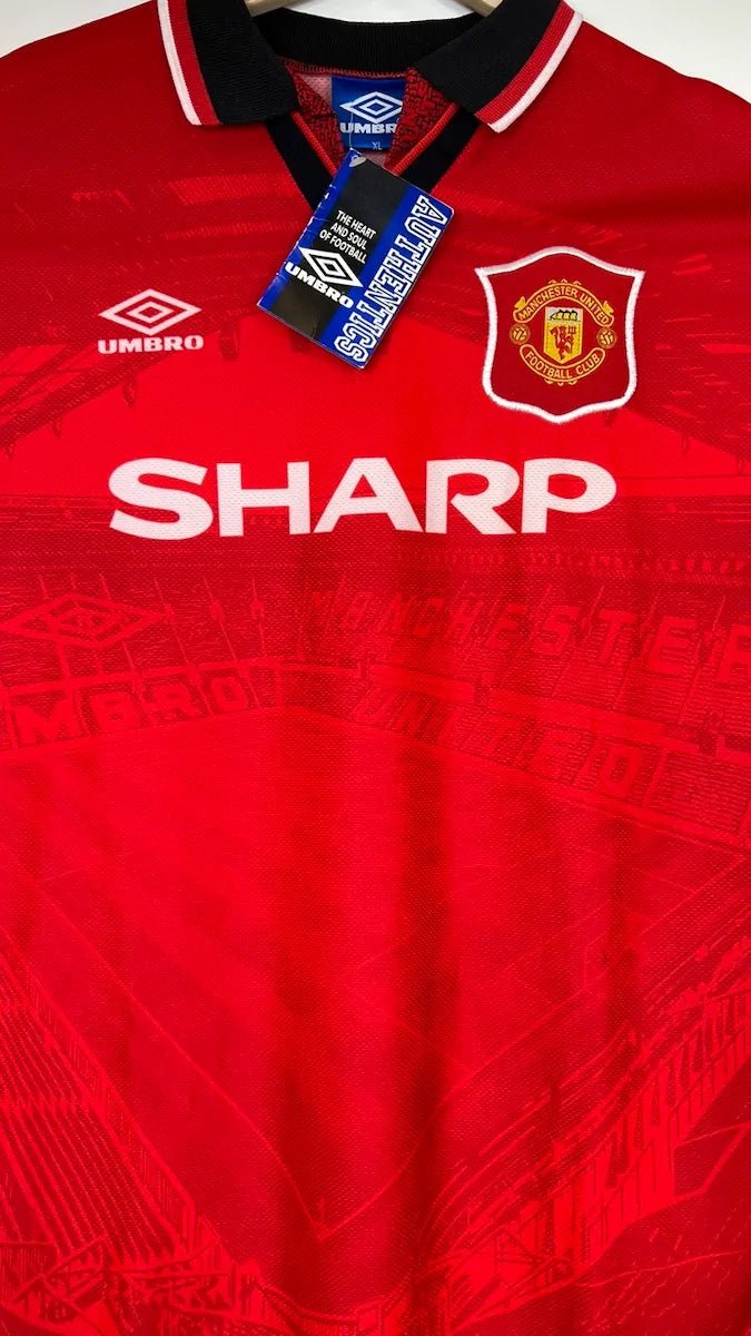 1994/96 Manchester United Domicile (XL) - Iconic Football Shop