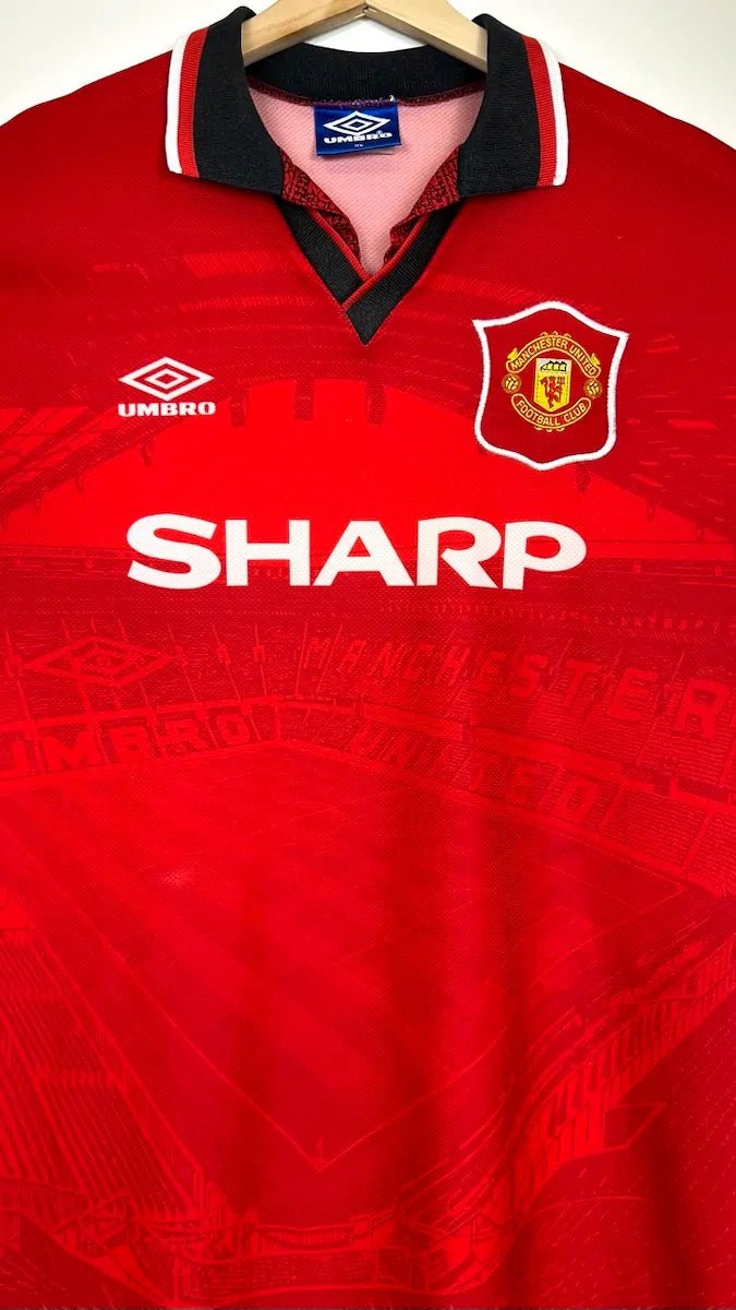 1994/96 Manchester United Domicile (XL) - Iconic Football Shop