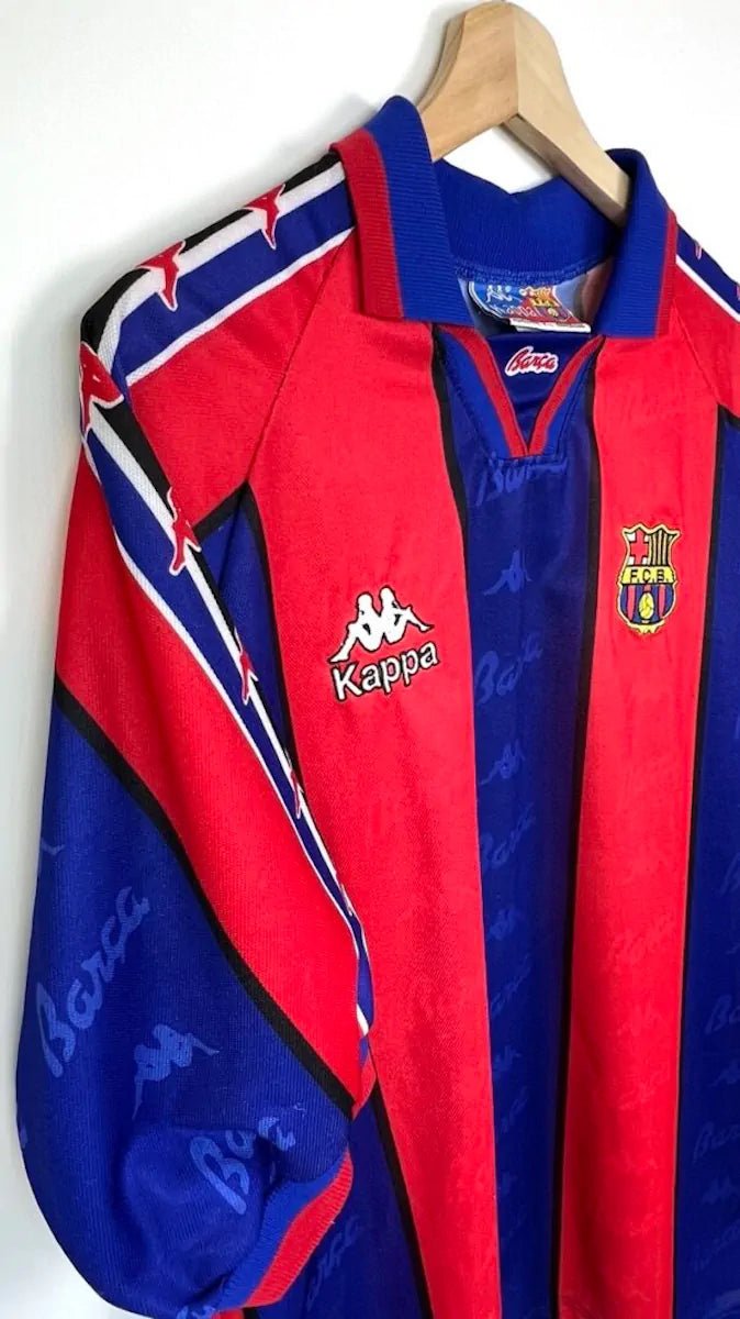 1995/96 Barcelone Domicile (XL) - Iconic Football Shop