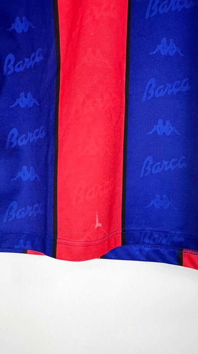 1995/96 Barcelone Domicile (XL) - Iconic Football Shop