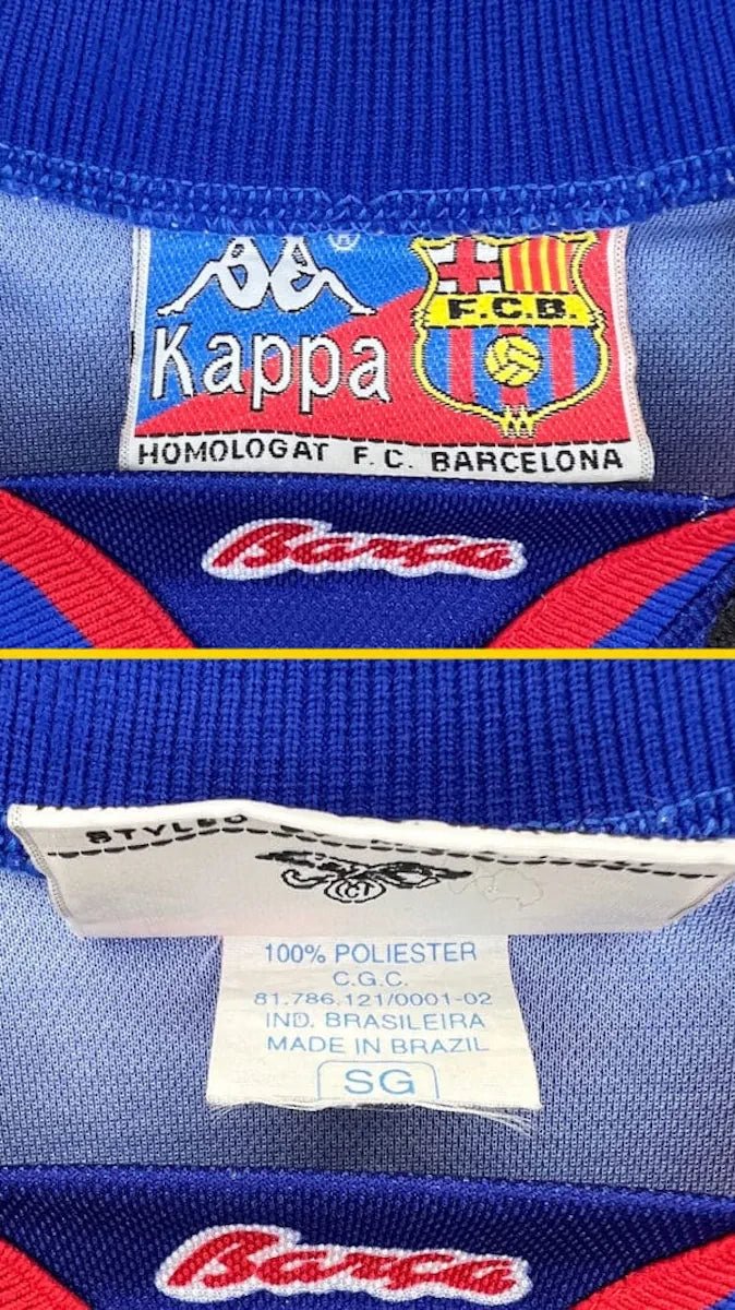 1995/96 Barcelone Domicile (XL) - Iconic Football Shop