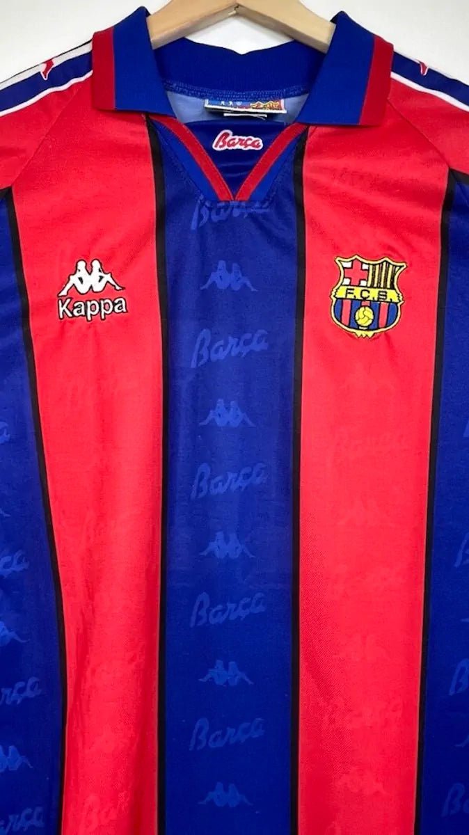 1995/96 Barcelone Domicile (XL) - Iconic Football Shop