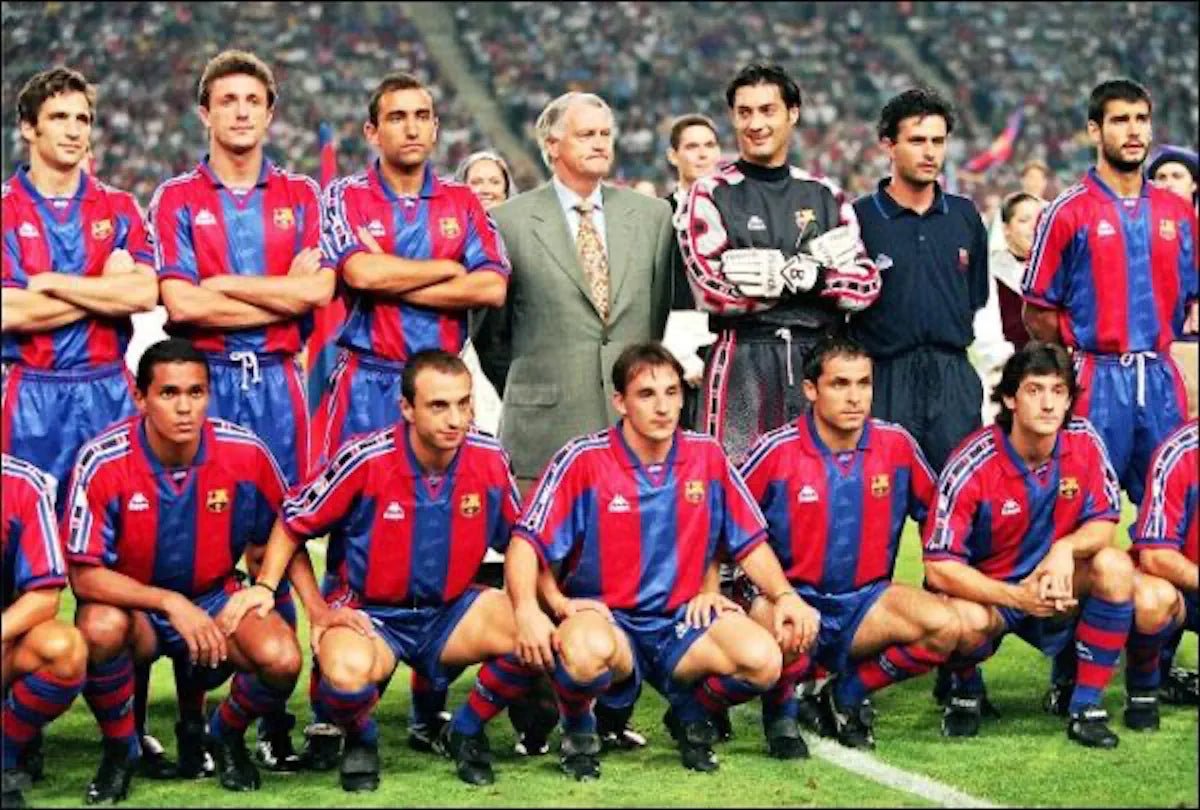 1995/96 Barcelone Domicile (XL) - Iconic Football Shop