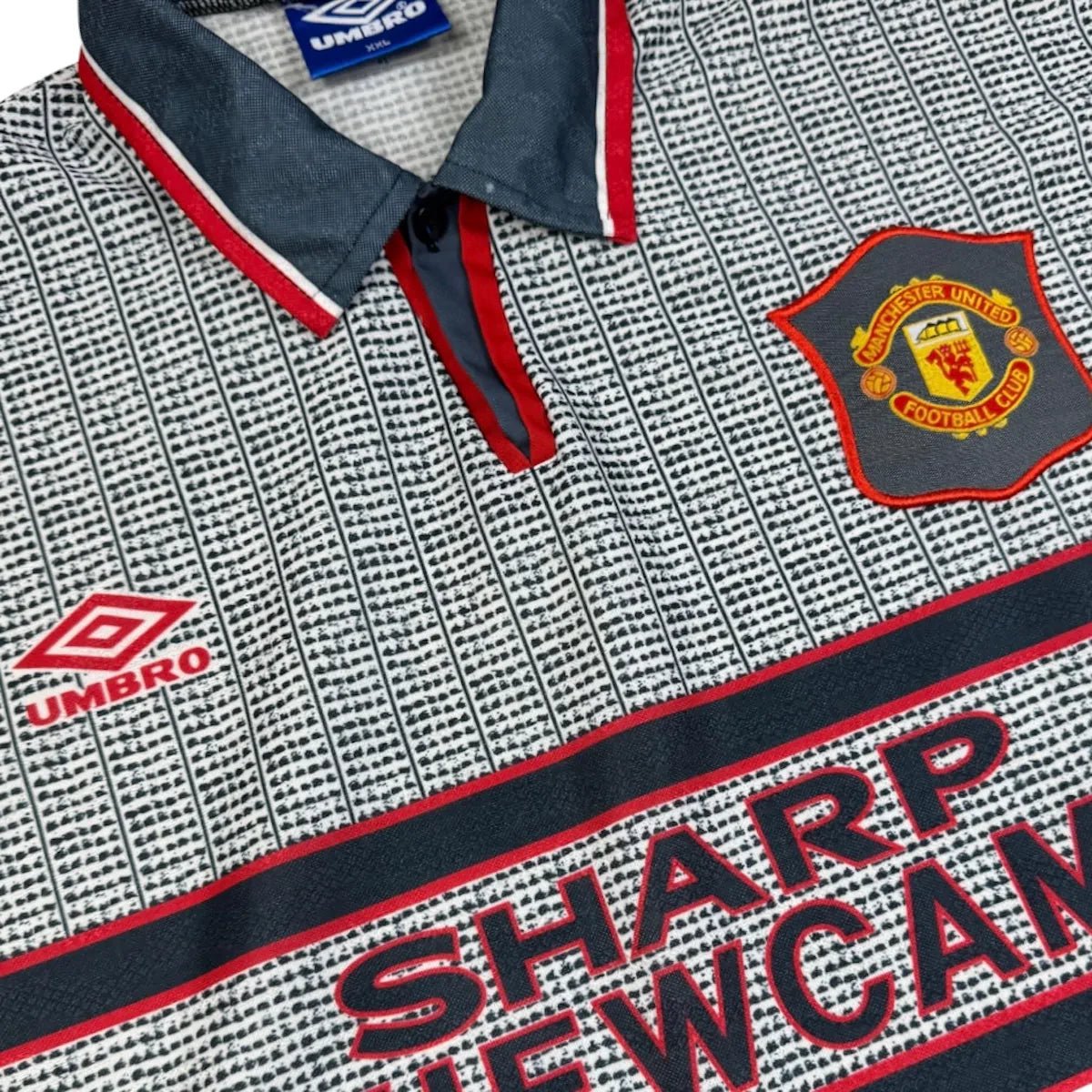 1995/96 Manchester United Extérieur (2XL) - Iconic Football Shop