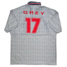 1995/96 Manchester United Extérieur - Grey 17 (XL) - Iconic Football Shop