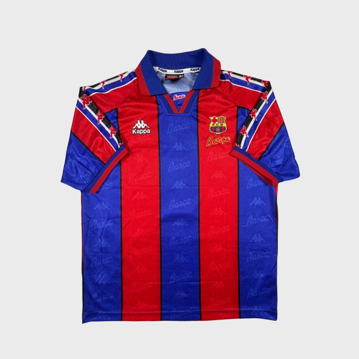 1995/97 Barcelone Domicile *SIGNÉ FIGO* (L) - Iconic Football Shop