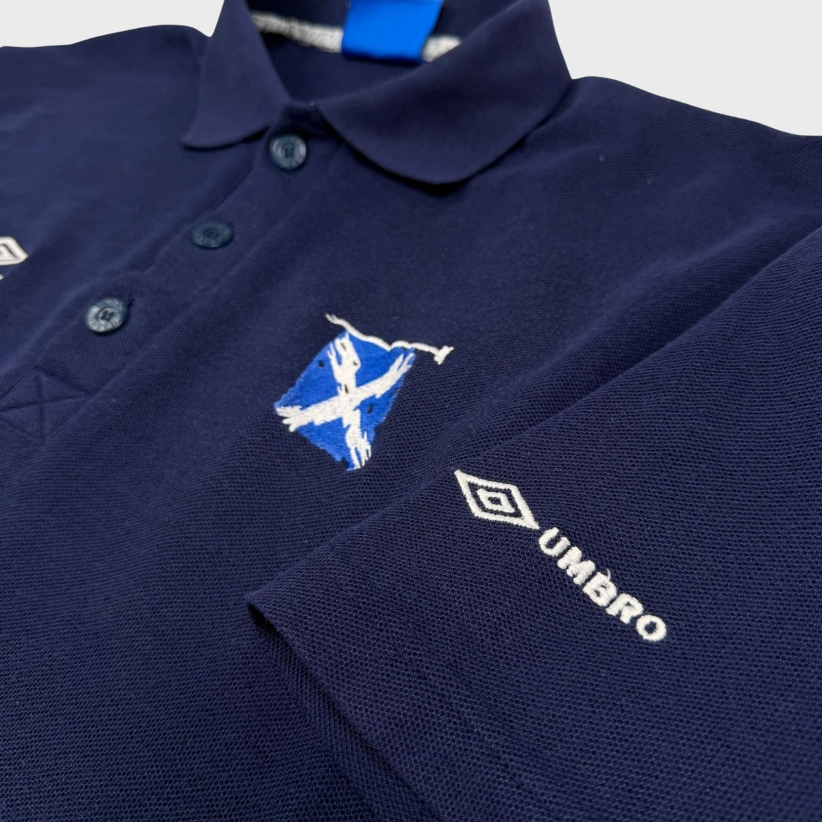 1996 Écosse Polo (XL) - Iconic Football Shop