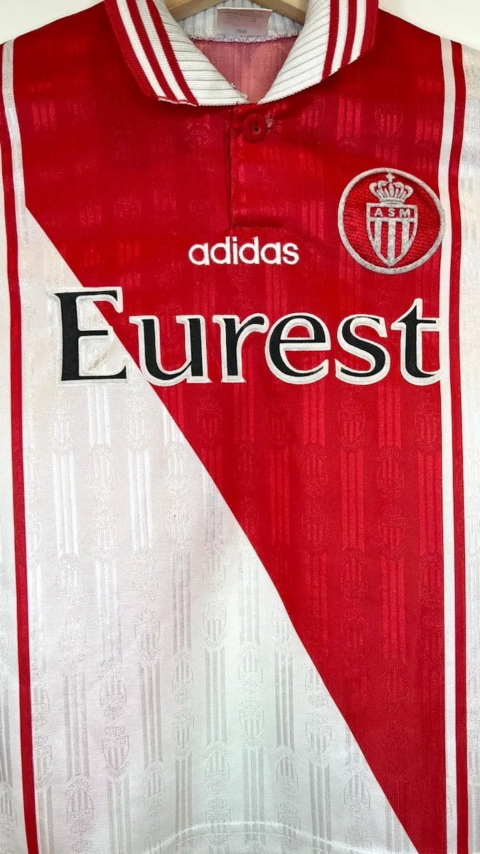 1996/97 AS Monaco Domicile (8a) - Iconic Football Shop