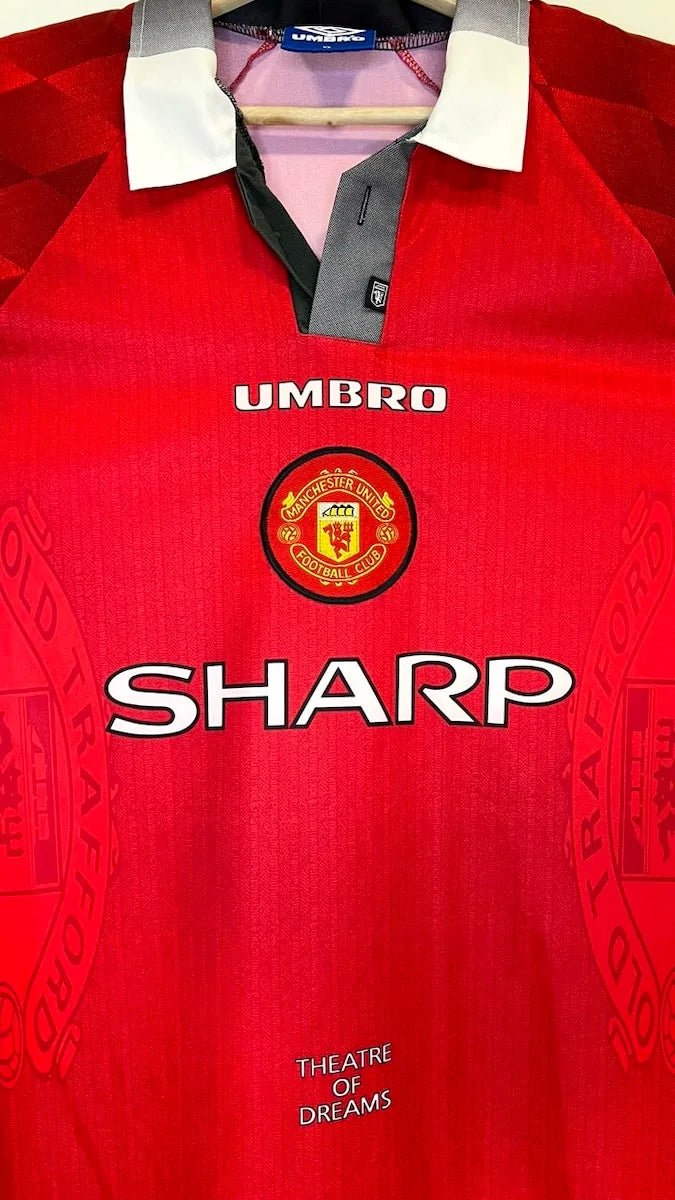 1996/97 Manchester United Domicile (XL) - Iconic Football Shop