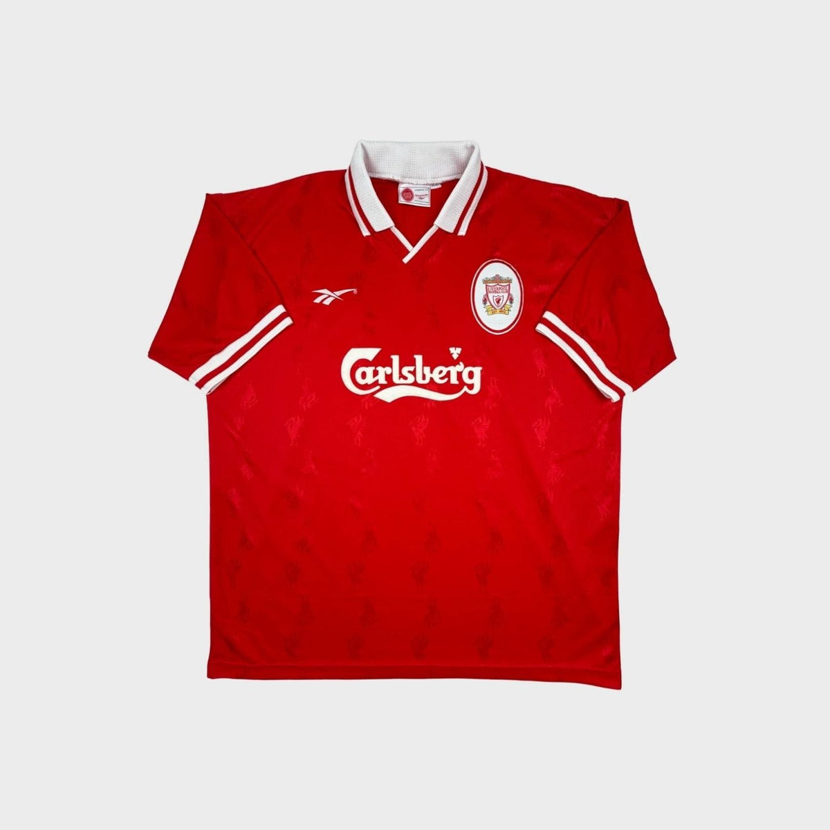 1996/98 Liverpool Domicile - Bjornebye 20 *PORTÉ* (XL) - Iconic Football Shop