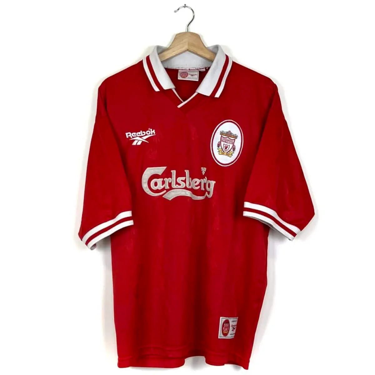 1996/98 Liverpool Domicile (L) - Iconic Football Shop