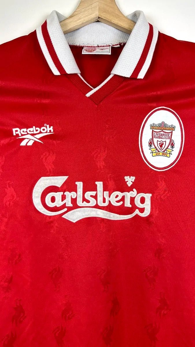 1996/98 Liverpool Domicile (L) - Iconic Football Shop