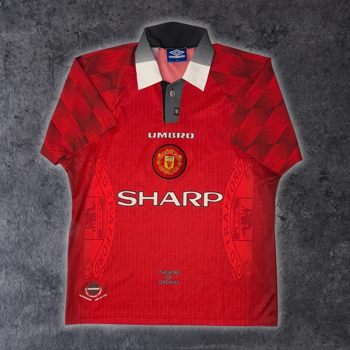 1996/98 Manchester United Domicile (M) - Iconic Football Shop