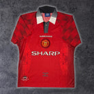 1996/98 Manchester United Domicile (M) - Iconic Football Shop