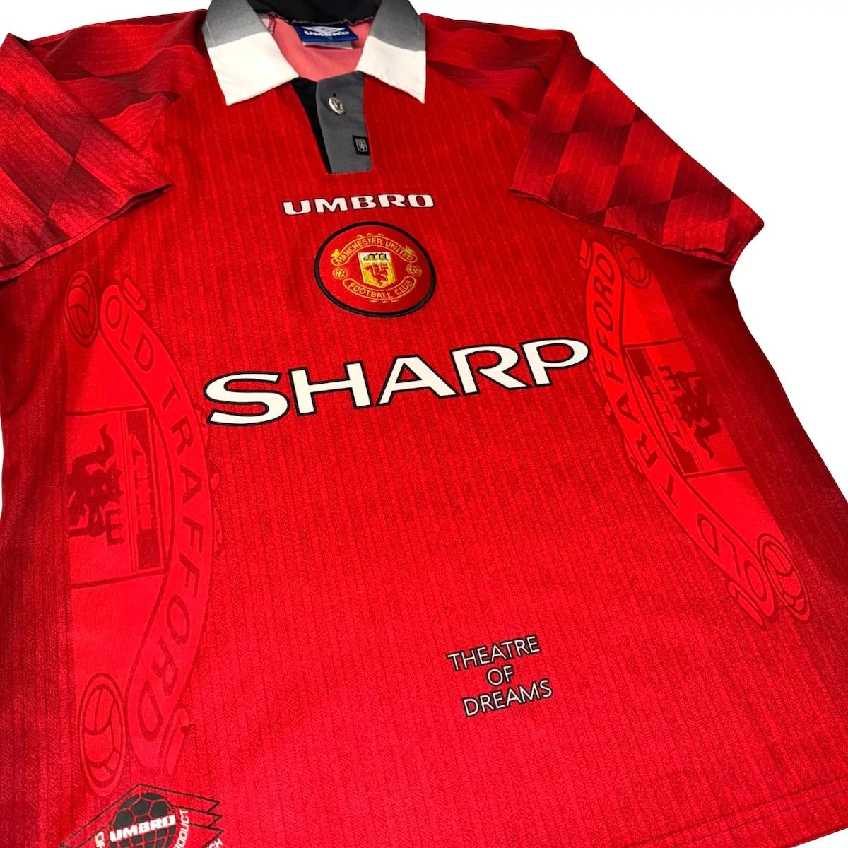 1996/98 Manchester United Domicile (M) - Iconic Football Shop