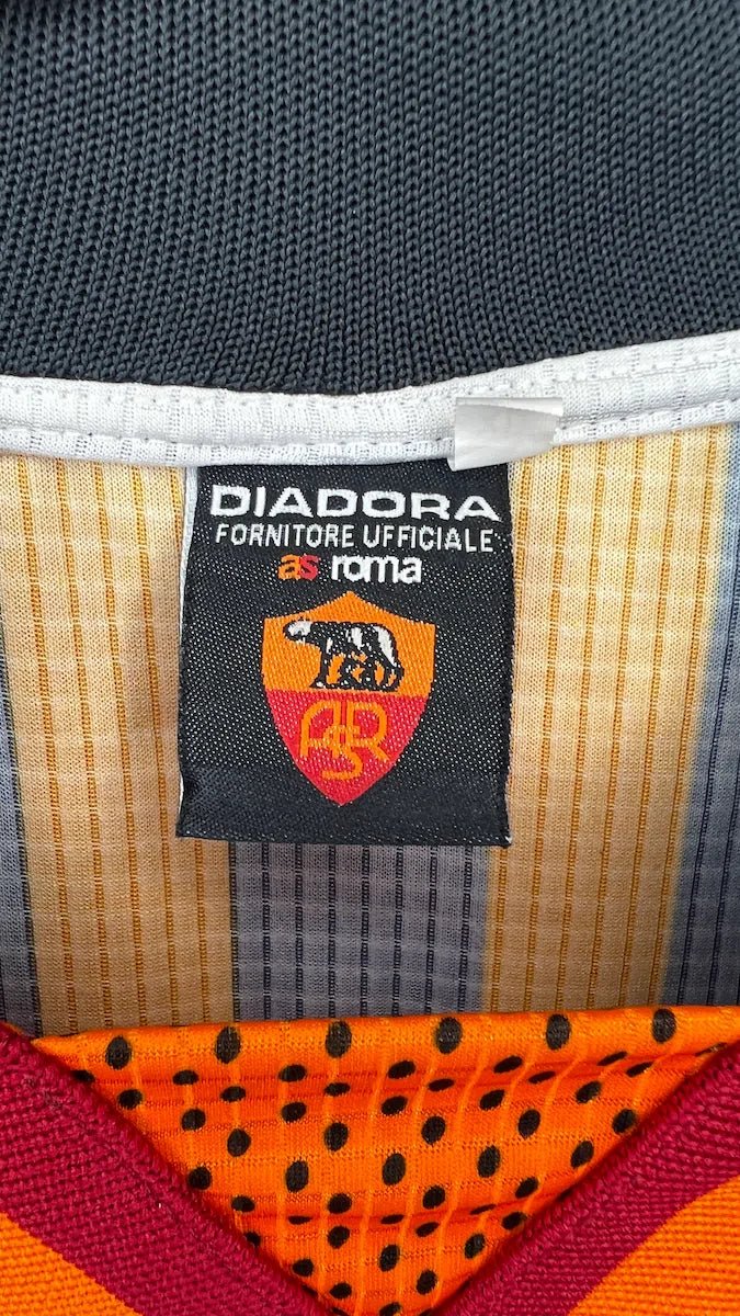 1997/98 AS Roma Third - Candela 5 *PRÉPARÉ/PORTÉ* (XL) - Iconic Football Shop