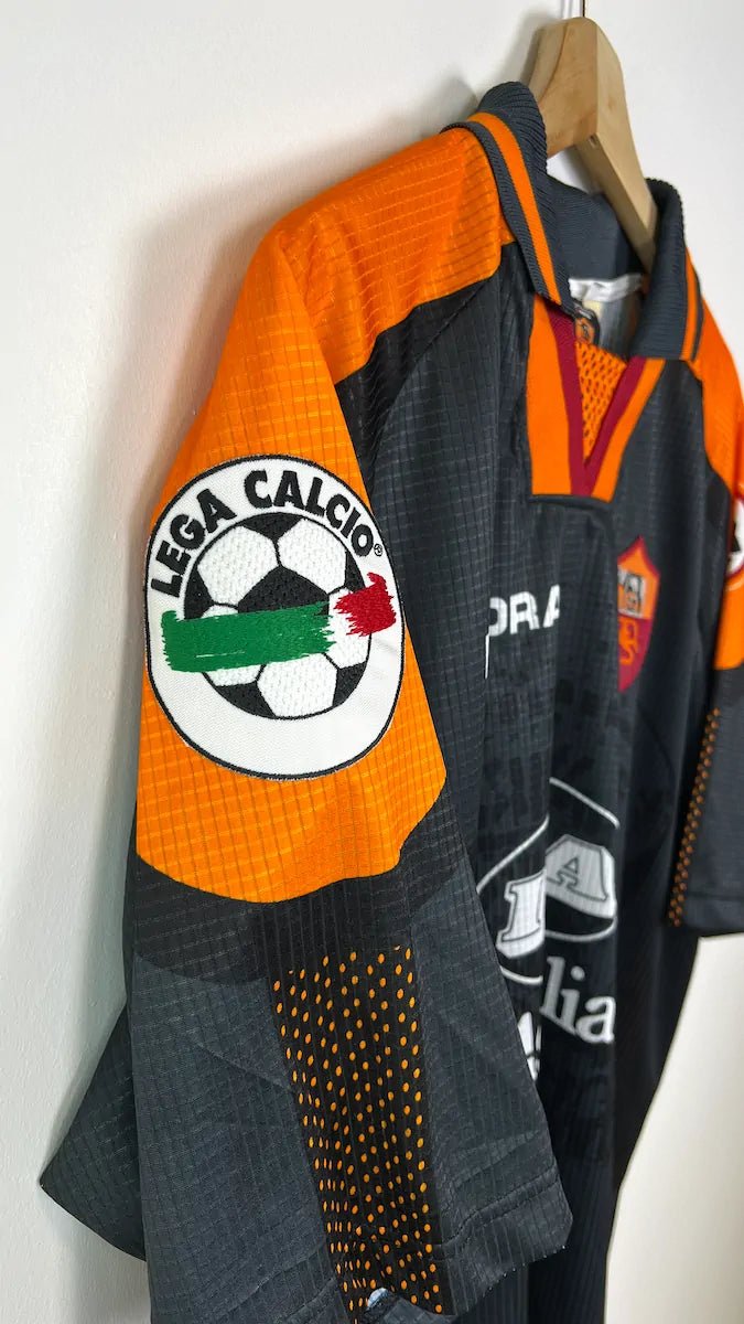 1997/98 AS Roma Third - Candela 5 *PRÉPARÉ/PORTÉ* (XL) - Iconic Football Shop