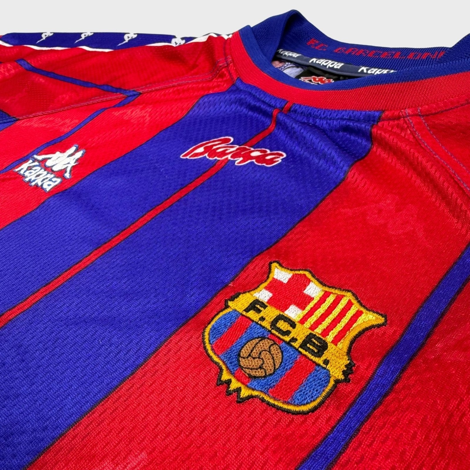 1997/98 Barcelone Domicile (L) - Iconic Football Shop