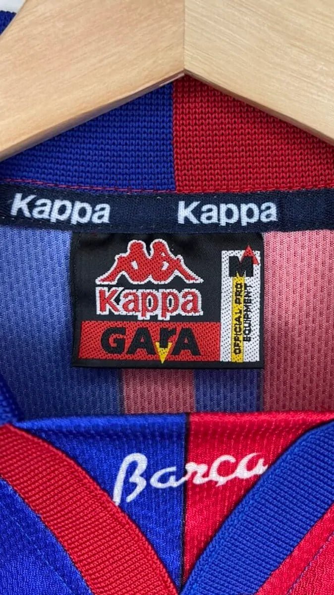 1997/98 Barcelone Domicile - Rivaldo 11 *CHAMPIONS LEAGUE* (M) - Iconic Football Shop