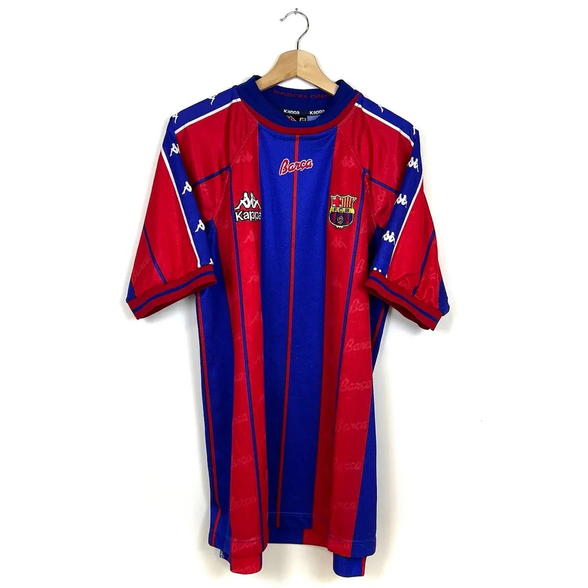 1997/98 Barcelone Domicile (XL) - Iconic Football Shop