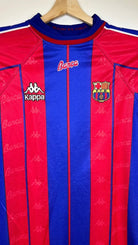 1997/98 Barcelone Domicile (XL) - Iconic Football Shop