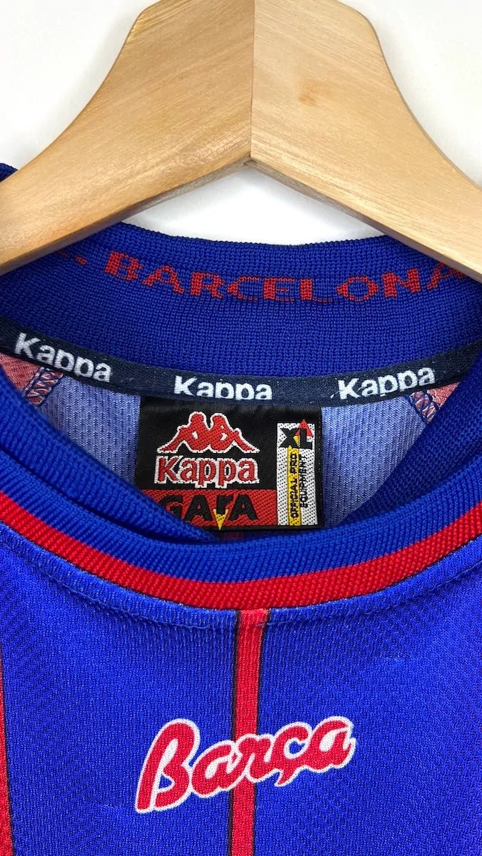 1997/98 Barcelone Domicile (XL) - Iconic Football Shop