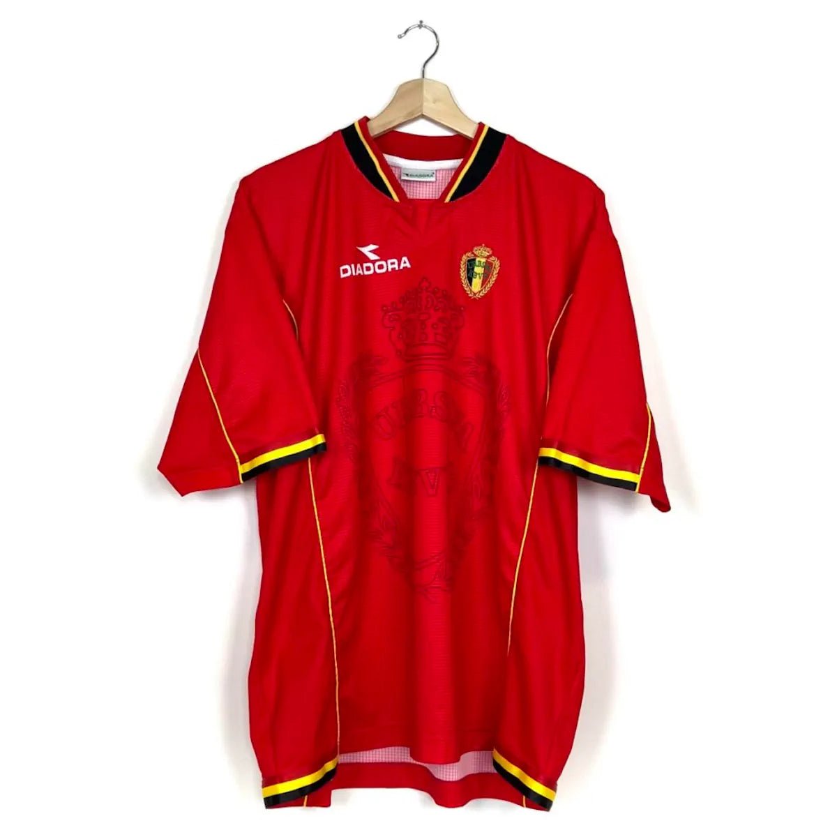 1997/98 Belgique Domicile (XL) - Iconic Football Shop