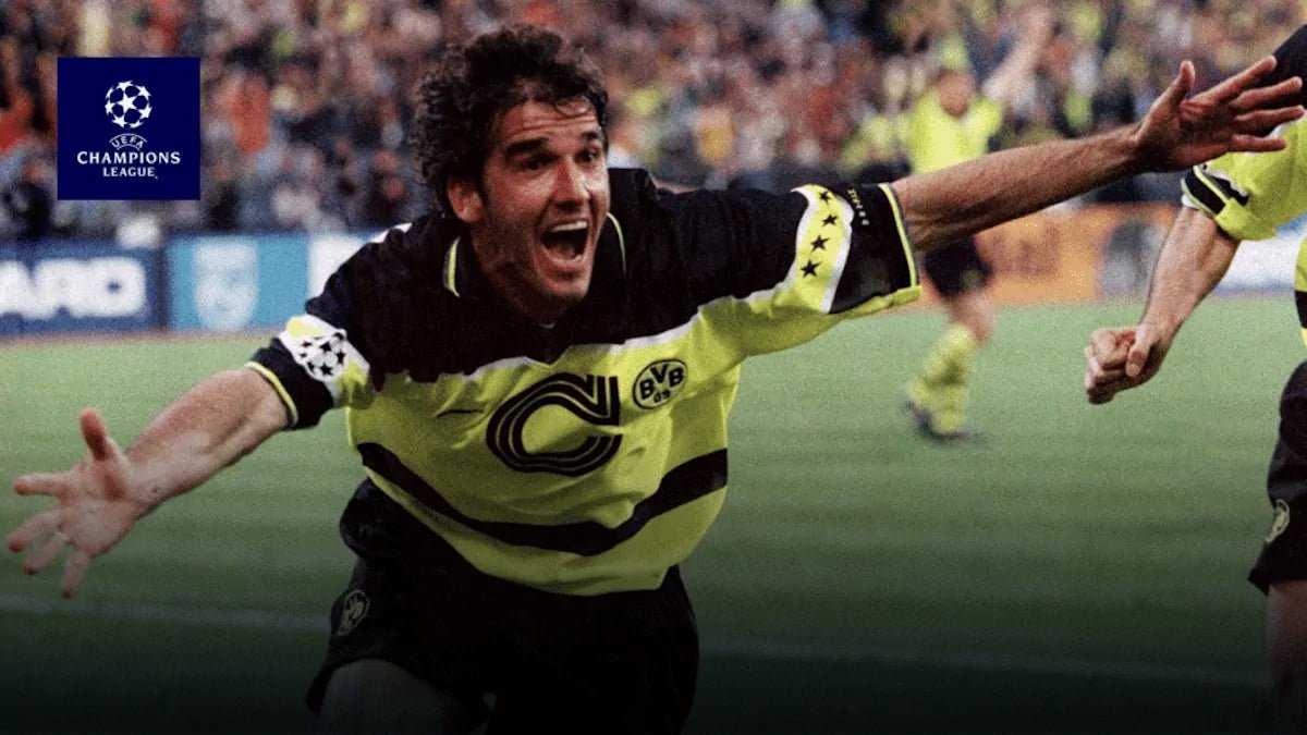 1997/98 Dortmund Domicile (L) - Iconic Football Shop