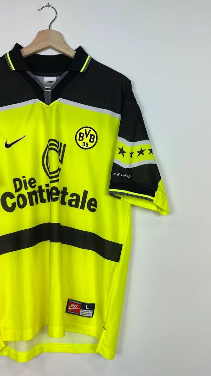 1997/98 Dortmund Domicile (L) - Iconic Football Shop