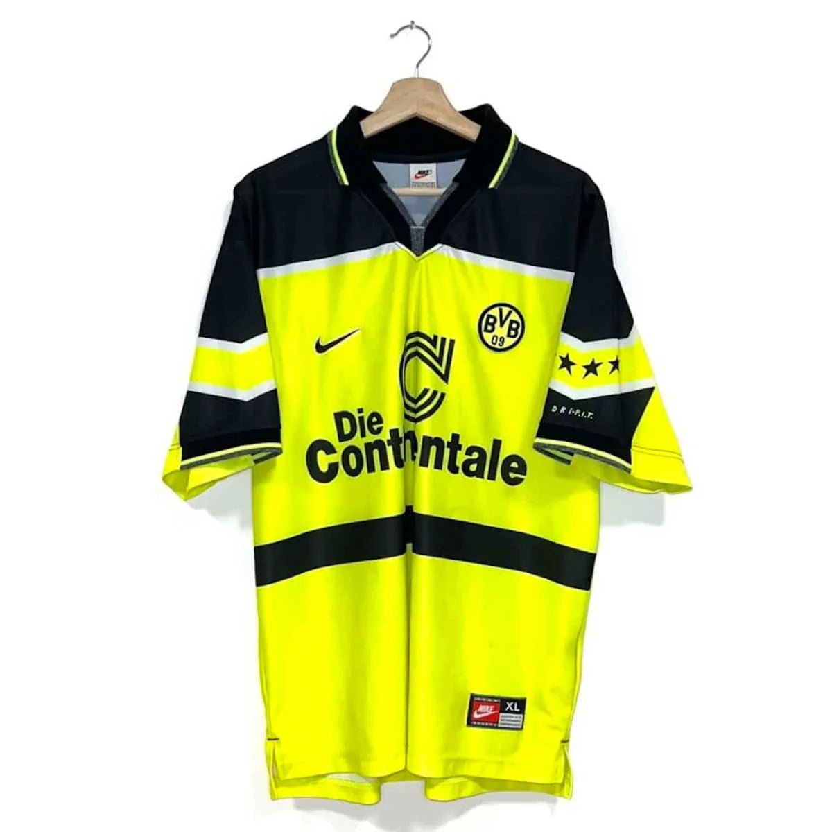 1997/98 Dortmund Domicile (XL) - Iconic Football Shop