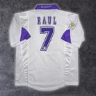 1997/98 Real Madrid Domicile - Raul 7 (XL) - Iconic Football Shop