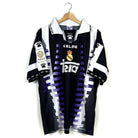 1997/98 Real Madrid Third - Karembeu 22 *PRÉPARÉ/PORTÉ* (XL) - Iconic Football Shop