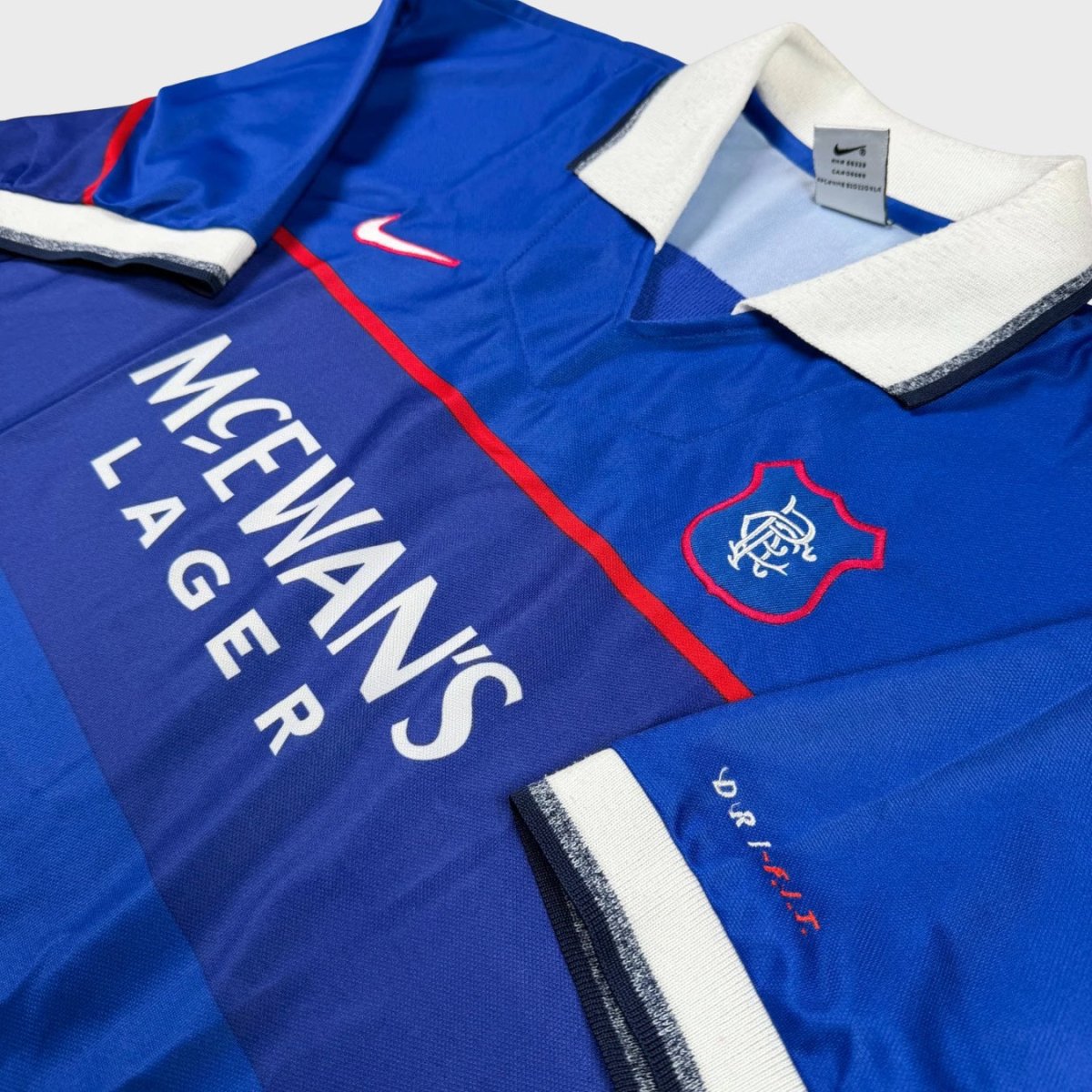 1997/99 Glasgow Rangers Domicile (XL) - Iconic Football Shop