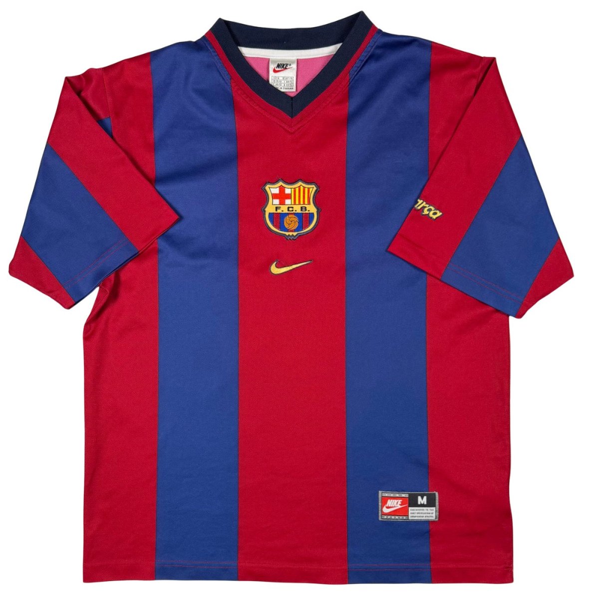 1998/00 Barcelone Domicile - Figo 7 (M) - Iconic Football Shop