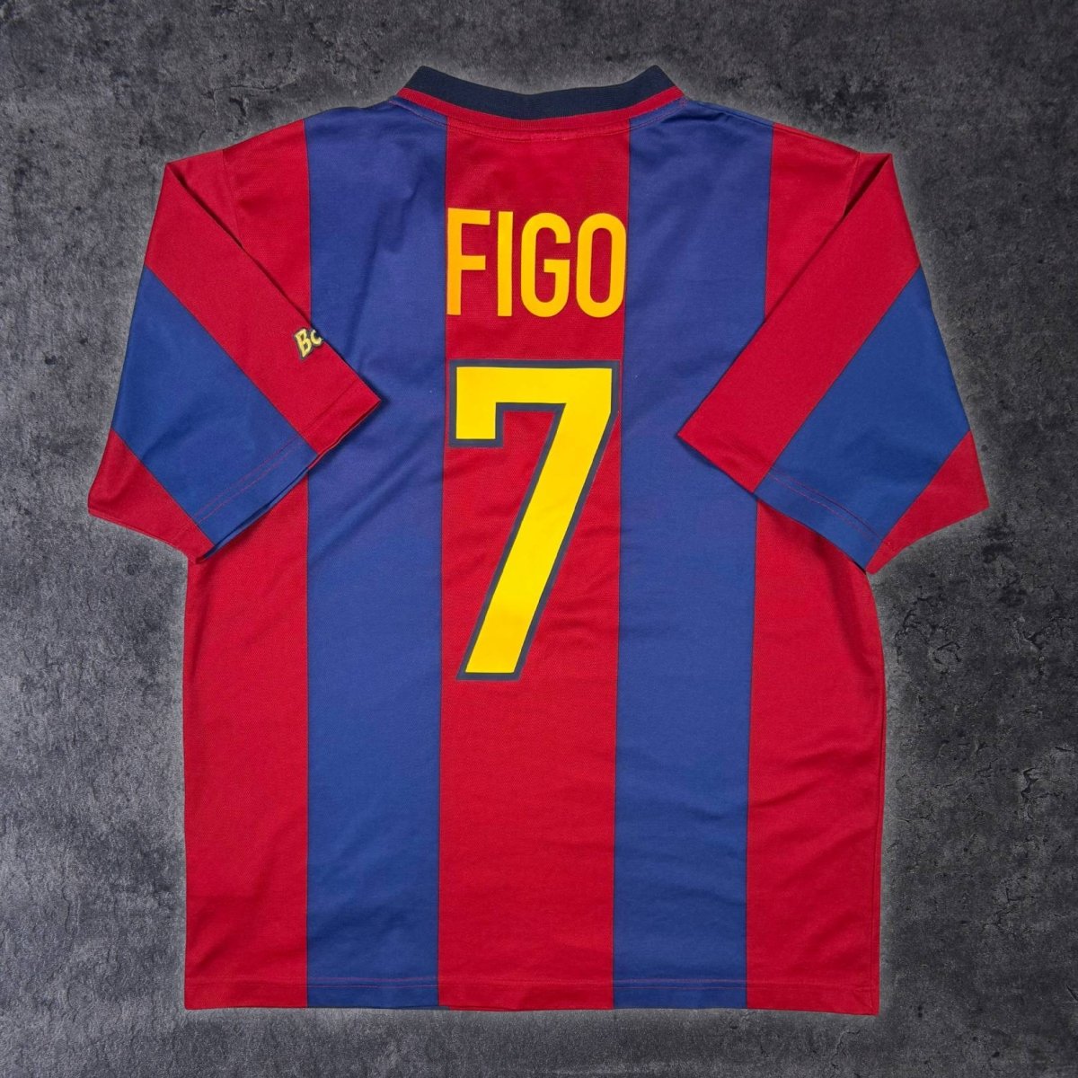 1998/00 Barcelone Domicile - Figo 7 (M) - Iconic Football Shop