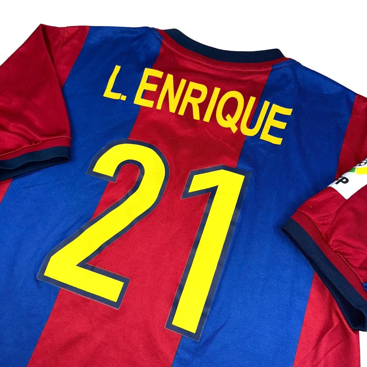 1998/00 Barcelone Domicile - L.Enrique 21 (L) - Iconic Football Shop