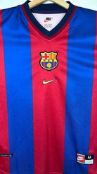 1998/00 Barcelone Domicile (M) - Iconic Football Shop